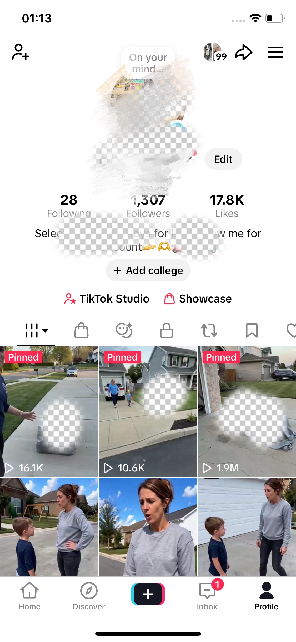 童车 TikTok 账号发布截图 1